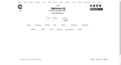 Desktop Screenshot of optimumiq.net